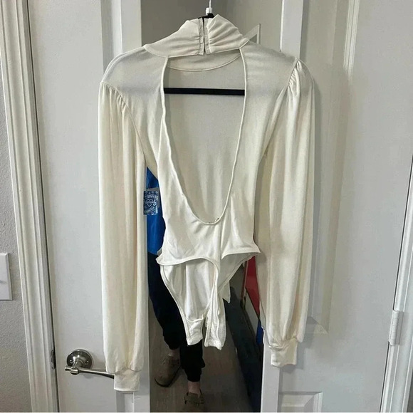 612 NWT Free People X REVOLVE Bring It Back Bodysuit - Picture 9 of 9